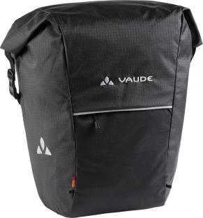 Сумка велосипедная VAUDE Road Master Roll-It Waxed 010, black, 14363