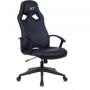 Кресло для геймера A4Tech X7 GG-1000B черный искусственная кожа крестовина пластик