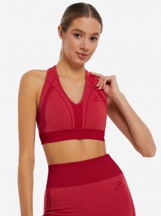 Спортивный топ бра Demix SoftNetic Seamless, Красный