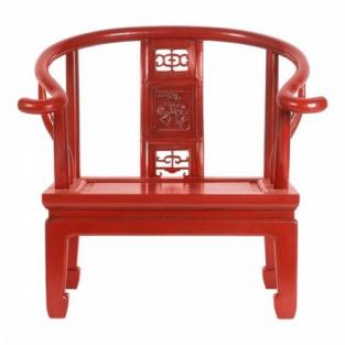 Кресло Для Медитации Chinese Armchair Red От Lalume