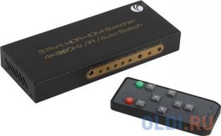 Переключатель HDMI 2.0 V 5=1, 4K/60Hz, VCOM <DD465