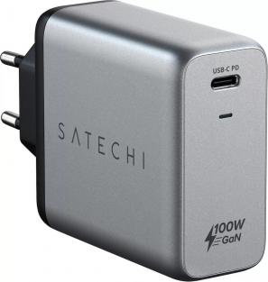 Зарядное устройство Satechi Compact Charger 100W GaN Power Type-C PD Space Gray