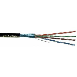 Кабель Neomax NM20031 (F/UTP, CAT.5E, PVC, 305 м, черный)