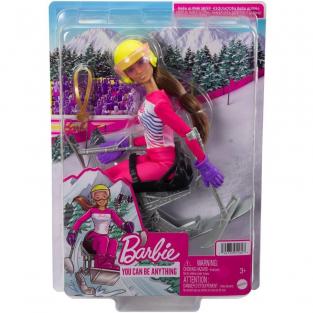 Кукла Mattel Barbie Зимние виды спорта Лыжник-паралимпиец HCN33