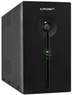 Источник бесперебойного питания Crown CMU-SP1500EURO USB 1500VA Черный (6941141600169)