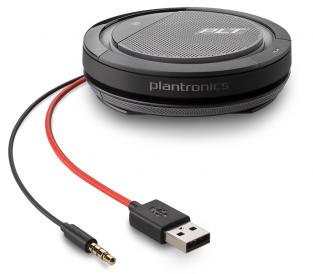 Plantronics Calisto P5200, портативный персональный спикерфон с 360° аудио с разъемами 3,5 мм и USB (210902-01)