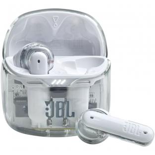 Bluetooth гарнитура JBL Tune Flex Ghost Edition White