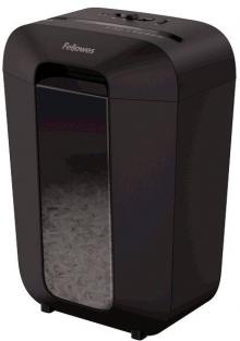 Шредер FELLOWES PowerShred LX70 черный перекрестный 11лист. 18лтр. скрепки скобы пл.карты