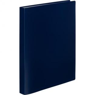 Папка файловая на 40 файлов Attache A4 25 мм синяя (толщина обложки 0.4 мм)