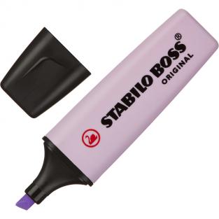 Текстовыделитель Stabilo Boss Original Pastel 70/155 фиолетовый (толщина линии 2-5 мм)