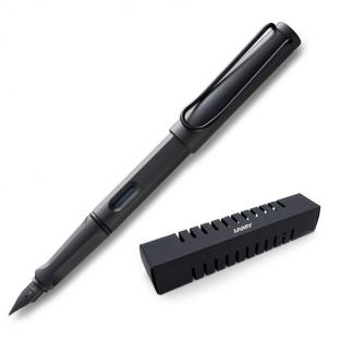 перьевая ручка Ручка перьевая Lamy 017 Safari Умбра цвет чернил синий цвет корпуса умбра (артикул производителя 4000202)