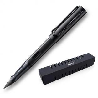 перьевая ручка Ручка перьевая Lamy 071 Al-Star цвет чернил синий цвет корпуса черный (артикул производителя 4000525)