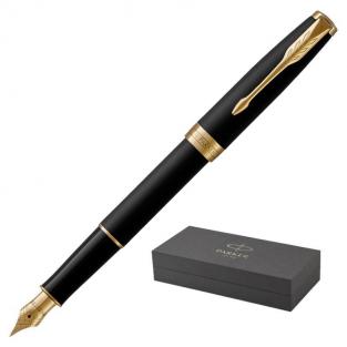 перьевая ручка Ручка перьевая Parker Sonnet GT цвет чернил черный цвет корпуса черный (артикул производителя 1931516)