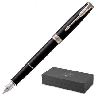 перьевая ручка Ручка перьевая Parker Sonnet Black Lacque СT цвет чернил черный цвет корпуса черный (артикул производителя 1931500)