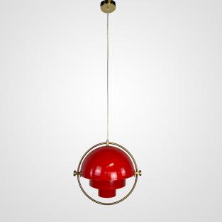 Люстра Louis Weisdorff Gubi Multi-Lite Pendant Red От Imperiumloft