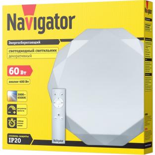 Светильник Navigator 61 661 NBL-RC01-60-MK-IP20-LED алмаз, цена за 1 шт.