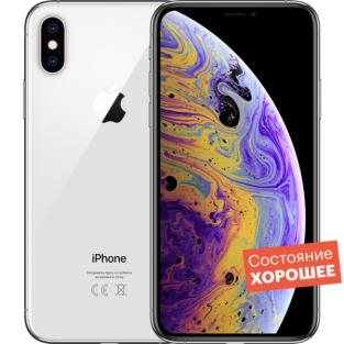 Смартфон Apple iPhone XS 256GB Silver "Хорошее состояние"