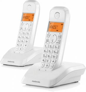 Телефон MOTOROLA Р/Dect S1202 белый АОН