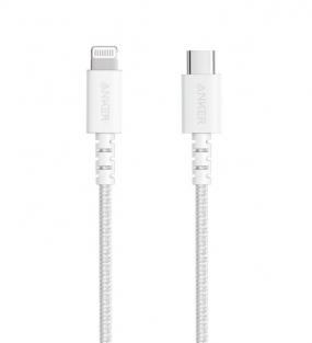 Кабель Anker Powerline Select+ USB-C to Lightning 0.9м White