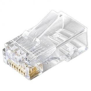 Коннектор ExeGate RJ-45 категории 5e (EX158091RUS) 100 штук в упаковке