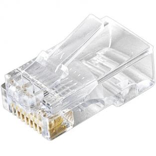 Коннектор ExeGate RJ-45 категории 6 (EX283691RUS) 100 штук в упаковке