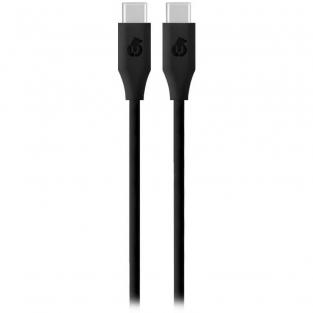 Кабель uBear Life Cable UCB-C/UCB-C 2 м чёрный (DC23BL20LF-CC)