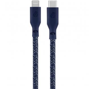 Кабель uBear Trend Cable USB-C/Lightning 1.2 м синий