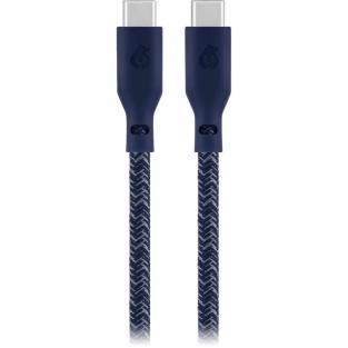Кабель uBear Trend Cable USB-C/USB-C 2.4 м синий