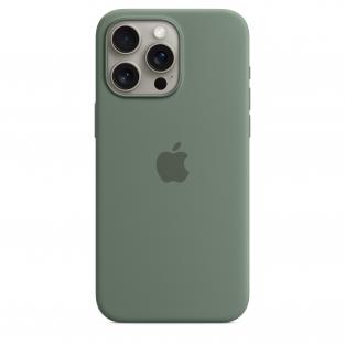 Чехол Apple iPhone 15 Pro Max Silicone Case with MagSafe Cypress