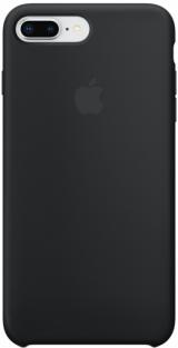 Чехол Apple Silicone Case для iPhone 8/7 Plus чёрный