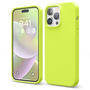 Чехол Elago для iPhone 14 Pro Premium Silicone Case Neon Yellow