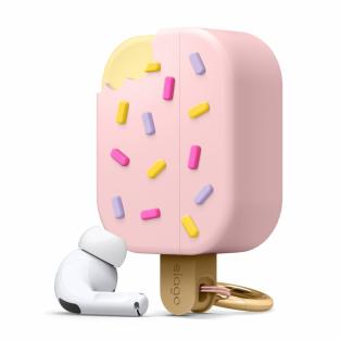 Чехол Elago Ice Cream Silicone Hang Case для AirPods Pro Strawberry