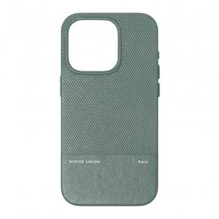 Чехол Native Union Classic Case для iPhone 15 Pro зелёный