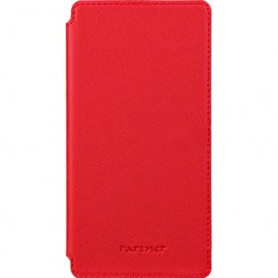 Чехол для мобильного телефона Partner Book-case размер 3.8", красный