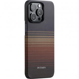 Чехол Pitaka Fusion Weaving MagEZ 3 для iPhone 15 Pro Max Sunset