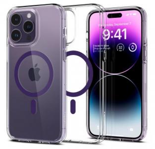 Защитный чехол Spigen Ultra Hybrid MagSafe Compatible для iPhone 14 Pro Max Deep Purple