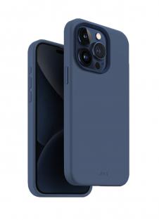 Защитный чехол Uniq Lino MagSafe для iPhone 15 Pro Blue