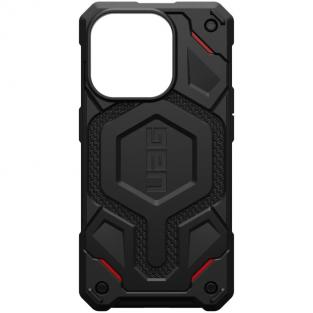 Чехол UAG с поддержкой MagSafe Monarch Pro для iPhone 15 Pro Max Kevlar Black (114222113940)