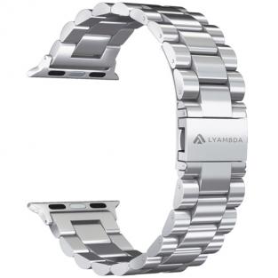 Ремешок Lyambda Keid для Apple Watch 38-41 мм Silver
