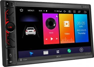 Автомагнитола ACV AD-7220 2DIN 4x50Вт v4.2 2000Mb Android 9 6.9" WiFi 4G 2 ПДУ RDS