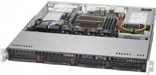 Серверная платформа 1U Supermicro SYS-5019S-M на базе чипсета Intel C236 1151x1 Intel Core i3 6th Gen DDR4-2400x4 3.5"x SATA