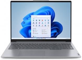 Ноутбук Lenovo ThinkBook 16 G6 IRL 16"(1920x1200) Intel vPro Core i7-13700H(2.4Ghz) 8GB+SSD 512GB Intel Iris Xe Graphics Wi-Fi Bluetooth No OS 21KH005LEV