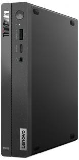 Компьютер Тонкий клиент Lenovo ThinkCentre neo 50q Gen 4 Tiny Intel Core i3-1215U(1.2GHz) 8GB Intel UHD Graphics+SSD 512GB Wi-Fi Bluetooth No OS 12LN003LUM