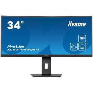 Монитор 34" liyama XCB3494WQSN-B5 VA 3440х1440 0.4ms HDMI, DisplayPort