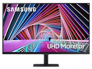 Монитор Samsung 31.5" S32A700NWI черный VA LED 5ms 16:9 HDMI матовая 300cd 178гр/178гр 3840x2160 60Hz DP 4K 6.1кг