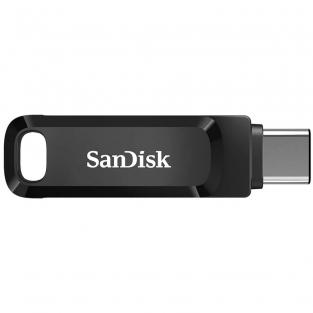 USB Flash накопитель 128GB SanDisk Ultra Dual Drive Go (SDDDC3-128G-G46) USB 3.0 + Type C (OTG) Черный