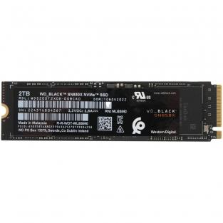 Внутренний SSD-накопитель 2000Gb Western Digital Black SN850X (WDS200T2X0E) M.2 2280 PCIe NVMe 4.0 x4