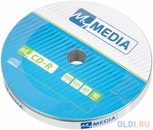 Диск CD-R MyMedia 700Mb 52x Pack wrap (10шт) (69204)