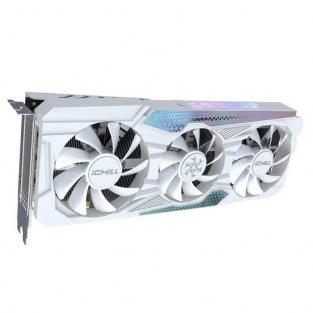 Видеокарта INNO3D (C406T3-08D6X-17113280) GeForce RTX 4060 Ti 8GB ICHILL X3 WHITE