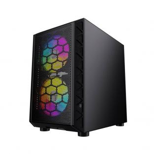 Компьютерный корпус Powercase MISTRAL Micro H3B V2 TG RGB Black CMIH3BV2-L3